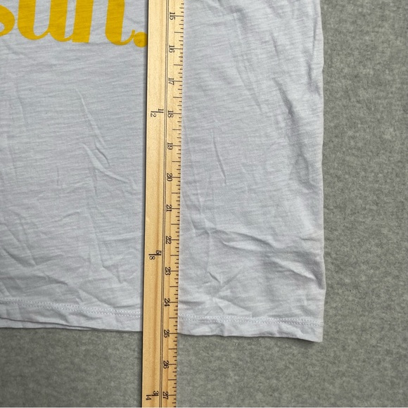 J. Crew Shirt Womens Small White Short Sleeve Tee Graphic Print Casual Adult - Picture 13 of 13